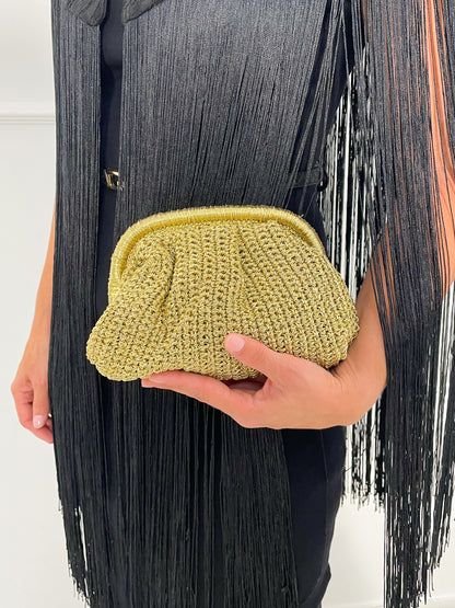 Bolso de Mano Trenzado con Boquilla | Deauville