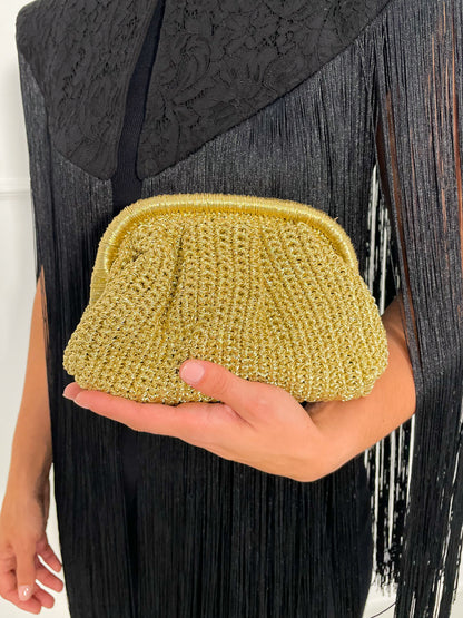 Bolso de Mano Trenzado con Boquilla | Deauville
