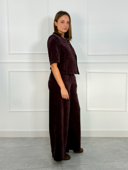 Chaqueta Cropped de Manga Corta | Zagreb