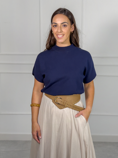Jersey Liso de Corte Recto | Sofía