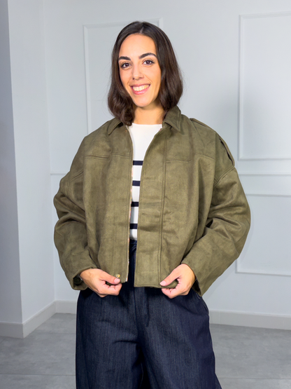 Chaqueta Bomber con Cremallera | Bilbao